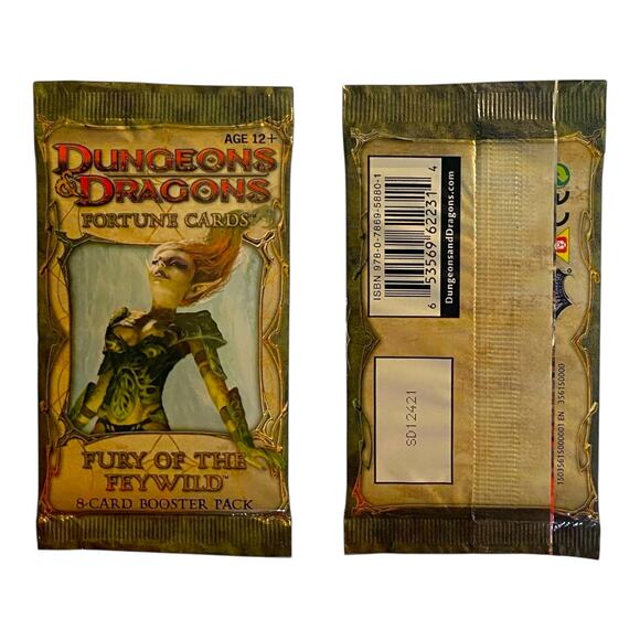 Dungeons & Dragons Fortune Cards – Fury of the Feywild Booster Packs (Set of 4) - Picture 6 of 8